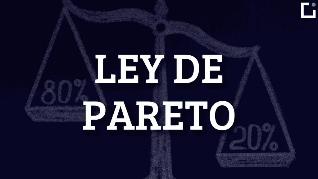 que es la ley de pareto o regla 80 20