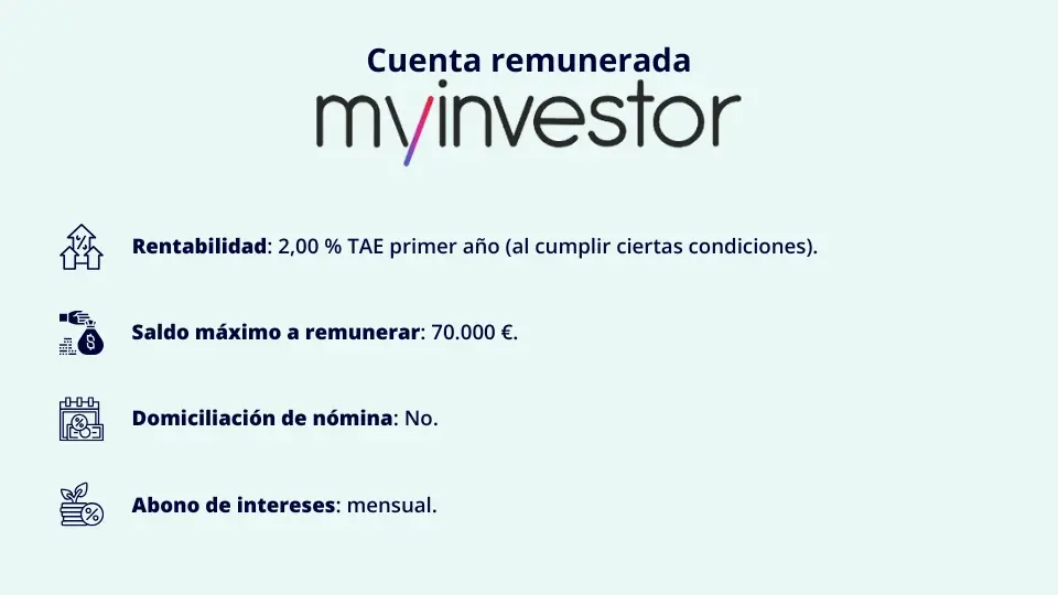 cuenta remunerada myinvestor