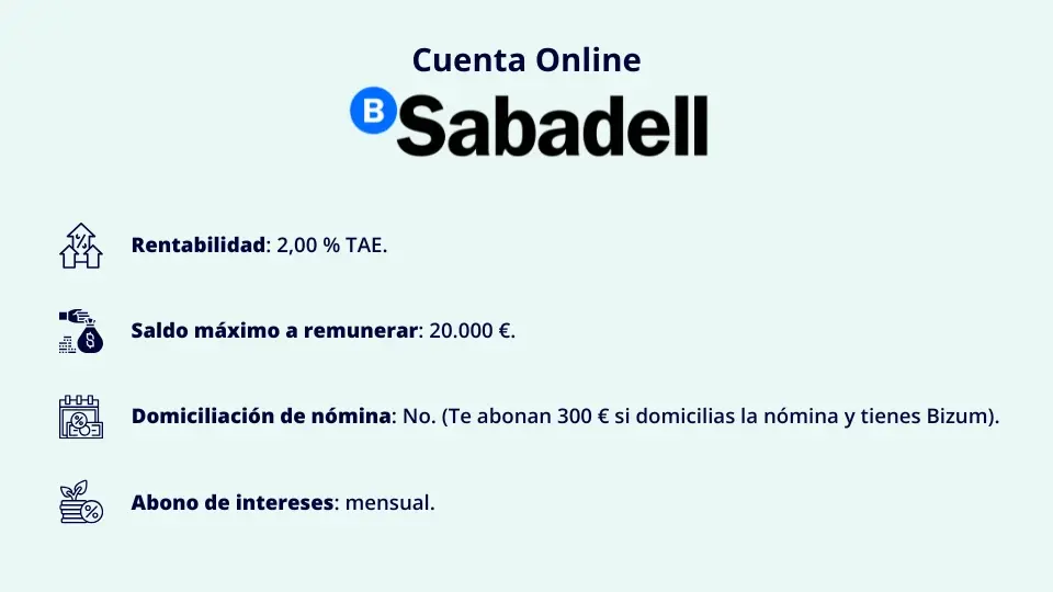 cuenta remunerada sabadell