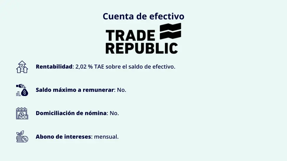 cuenta remunerada trade republic