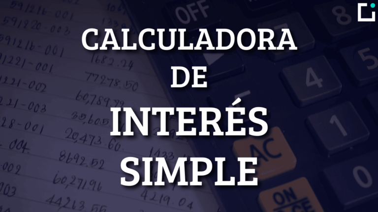 calculadora interés simple