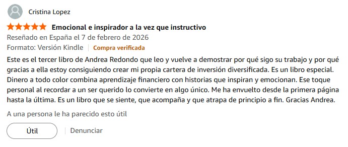 dinero a todo color opinion