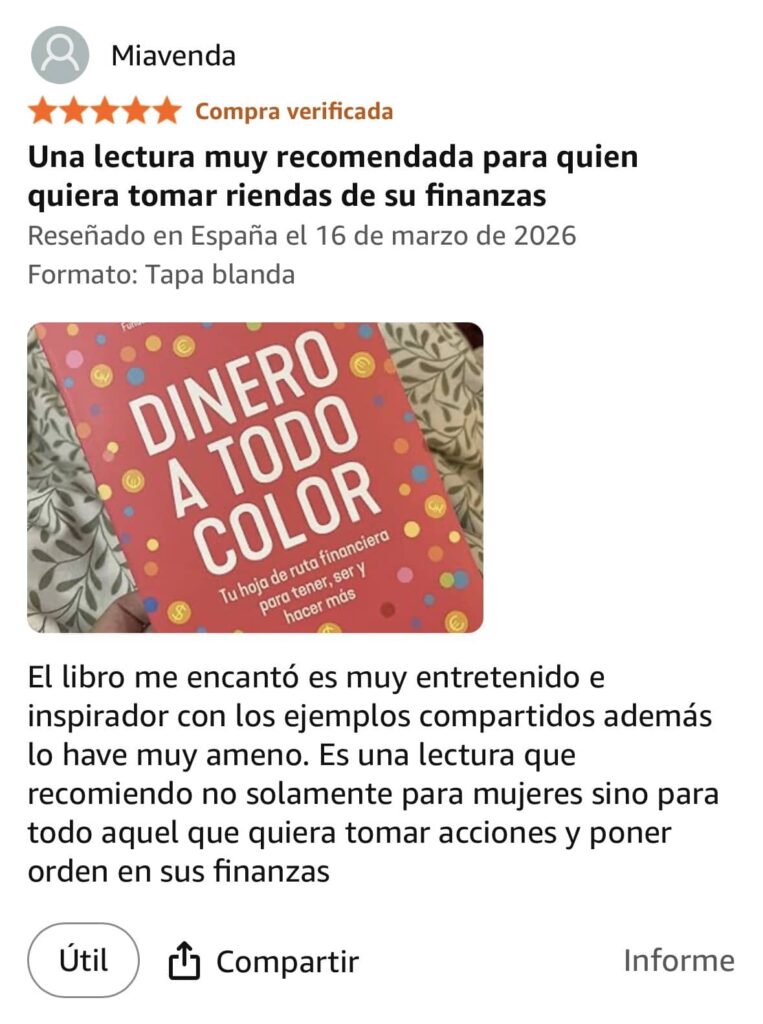 opinion libro dinero a todo color miavenda