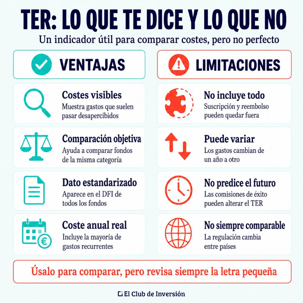 Ventajas y desventajas TER