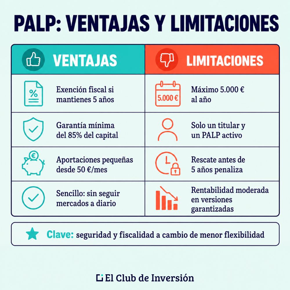 PALP Ventajas y desventajas