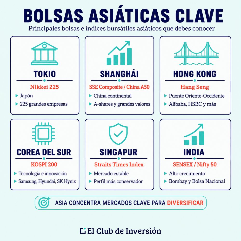 Bolsas e indices asiaticos
